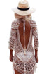 Sexy Sheer Crochet Open Back Beachwear